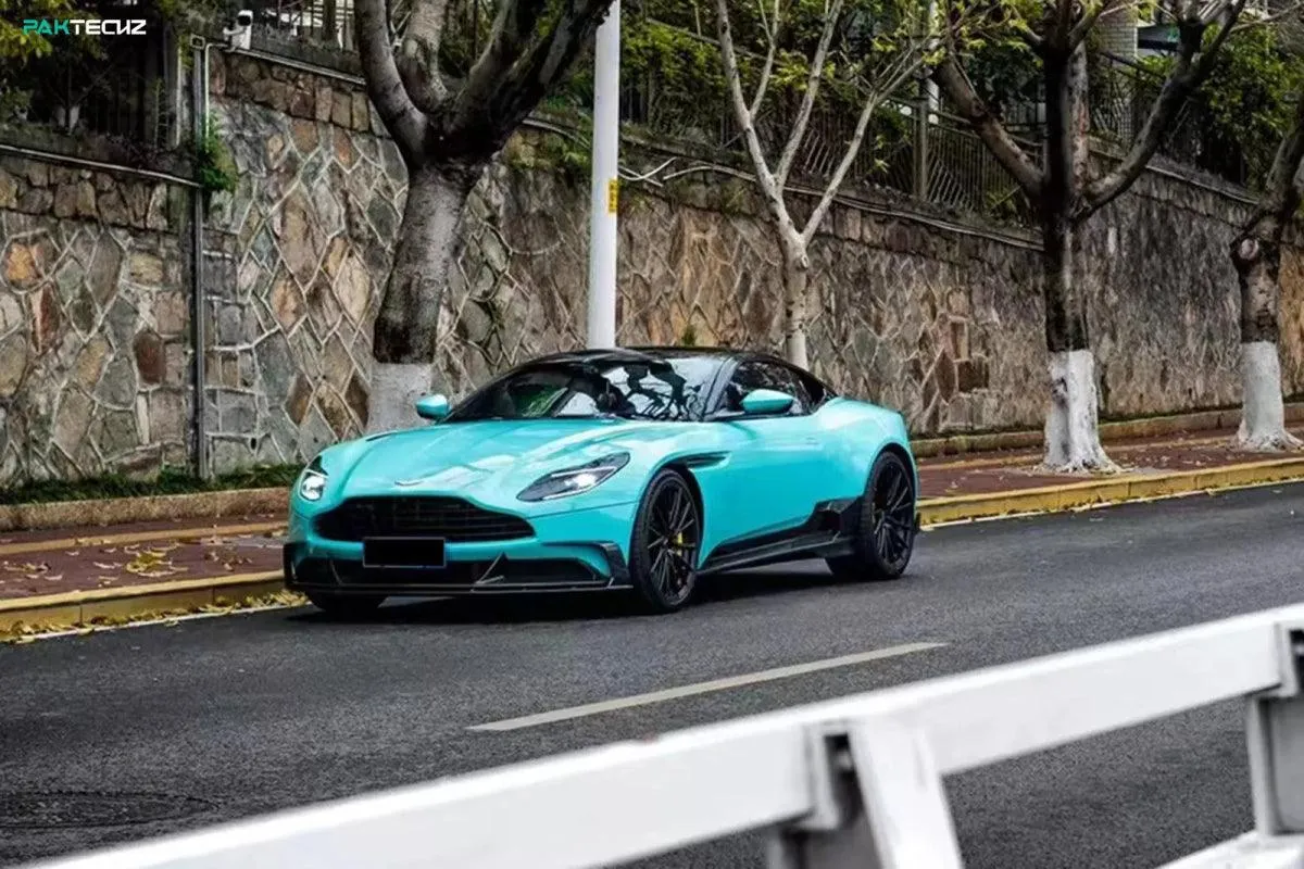 Ventus Veloce Rocker Panels & Side Skirts Extensions & Side Skirt Set for Aston Martin DB11 V8 V12 Carbon Fiber