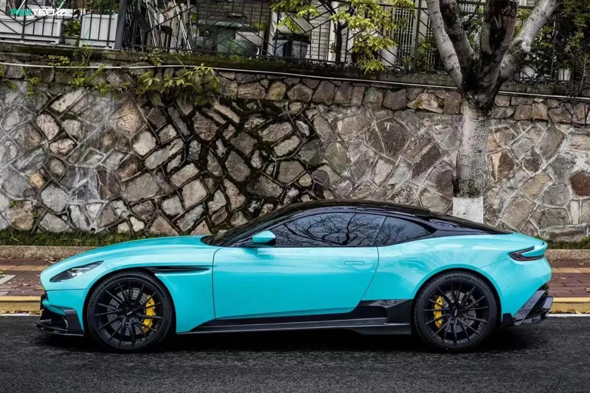 Ventus Veloce Rocker Panels & Side Skirts Extensions & Side Skirt Set for Aston Martin DB11 V8 V12 Carbon Fiber