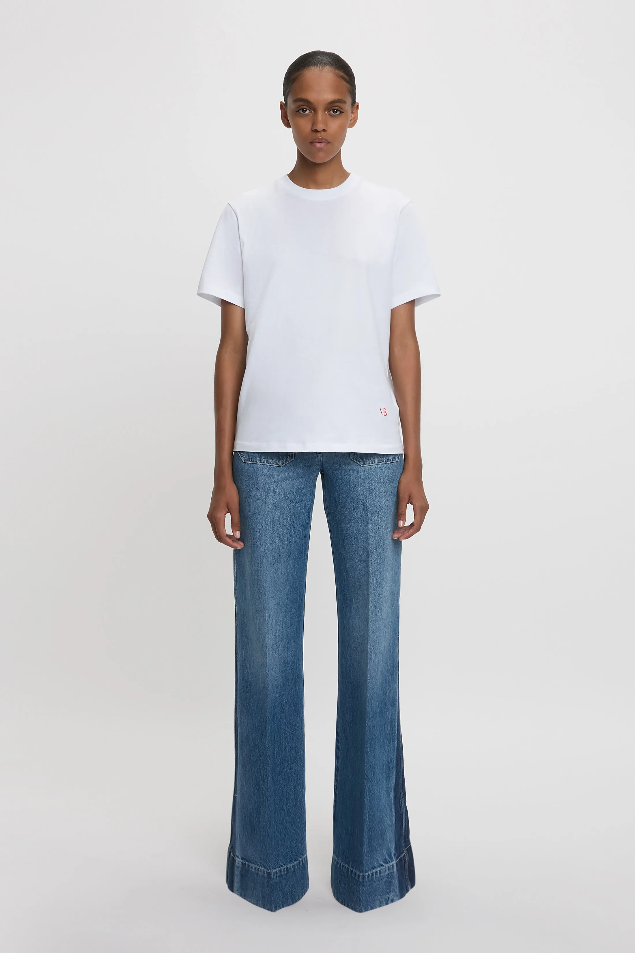 Victoria Tee In White