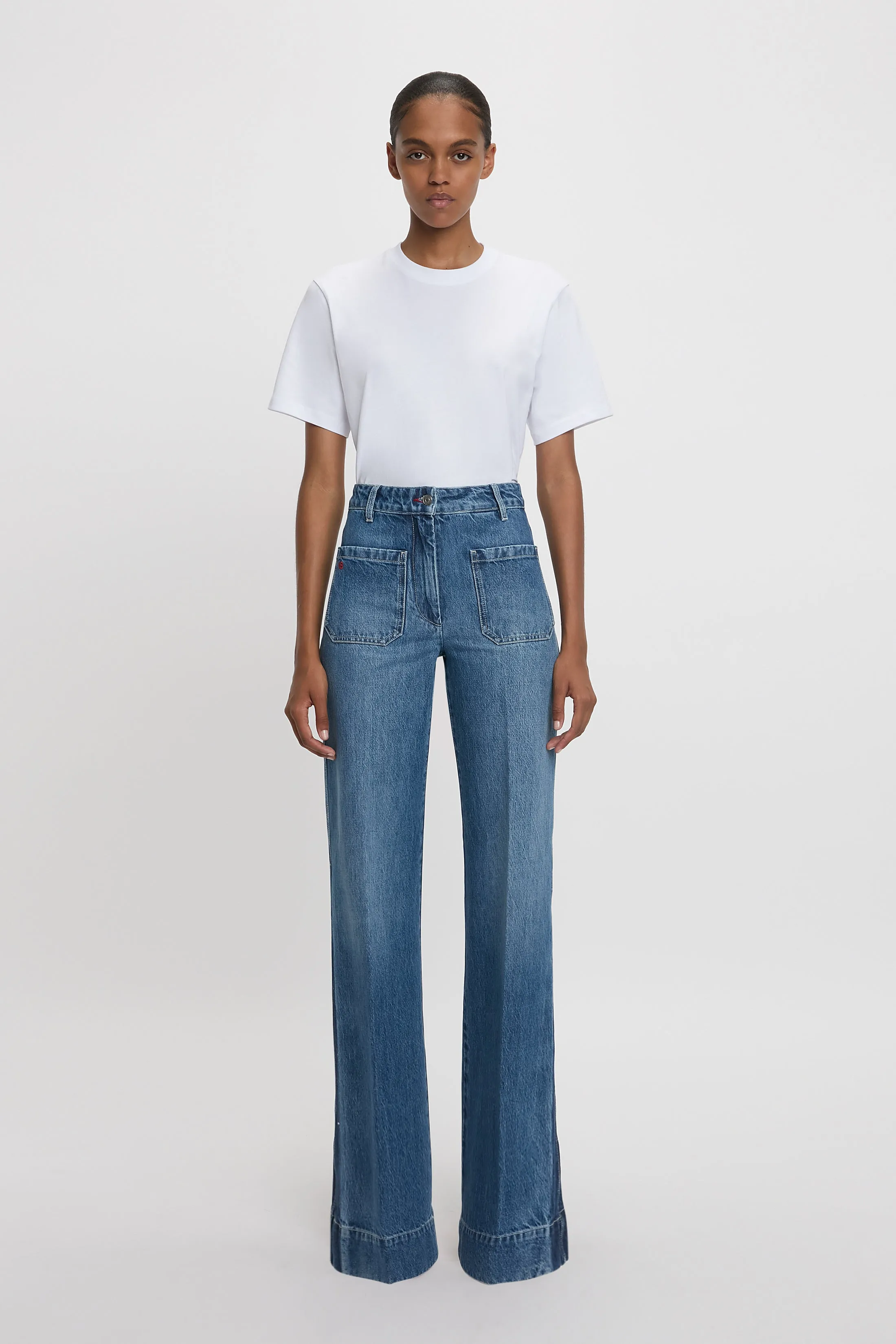 Victoria Tee In White