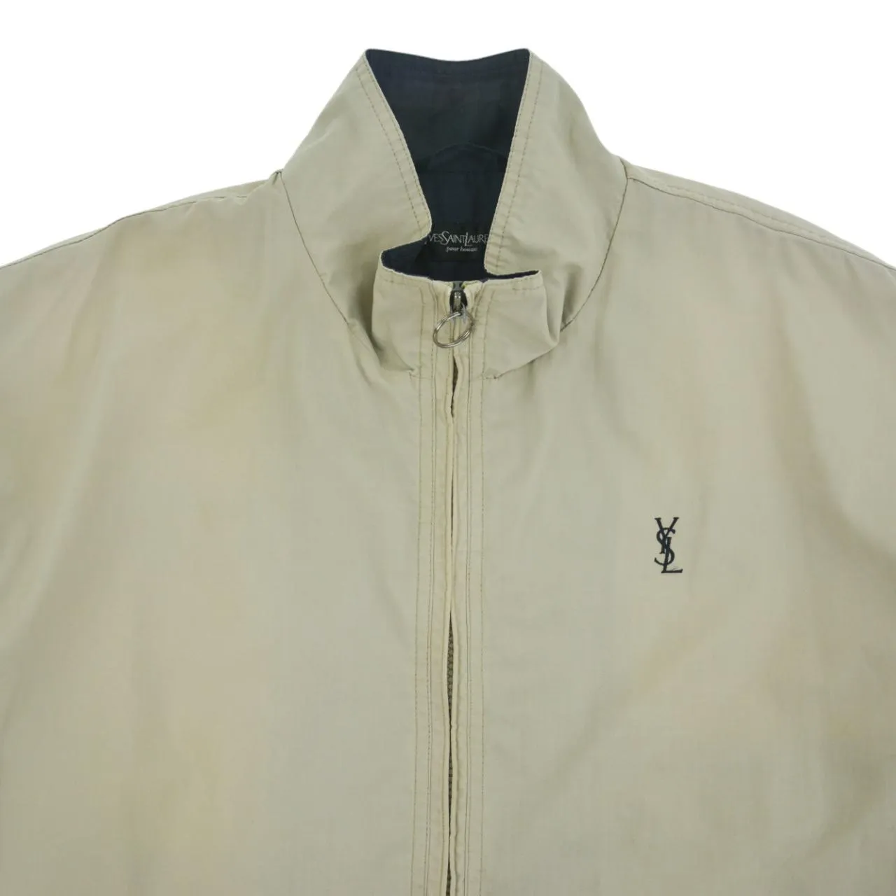 Vintage YSL Yves Saint Laurent Harrington Jacket Size XL