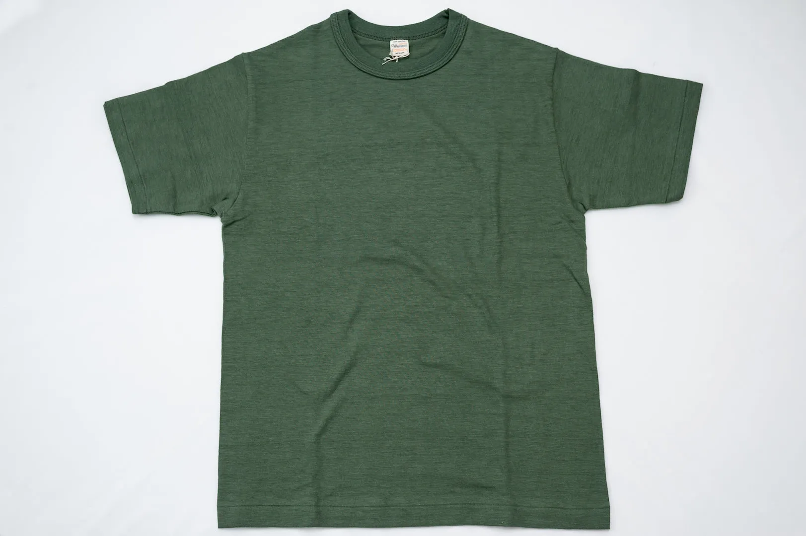 Warehouse 5.5oz "Bamboo Textured" Plain Tee (Green)