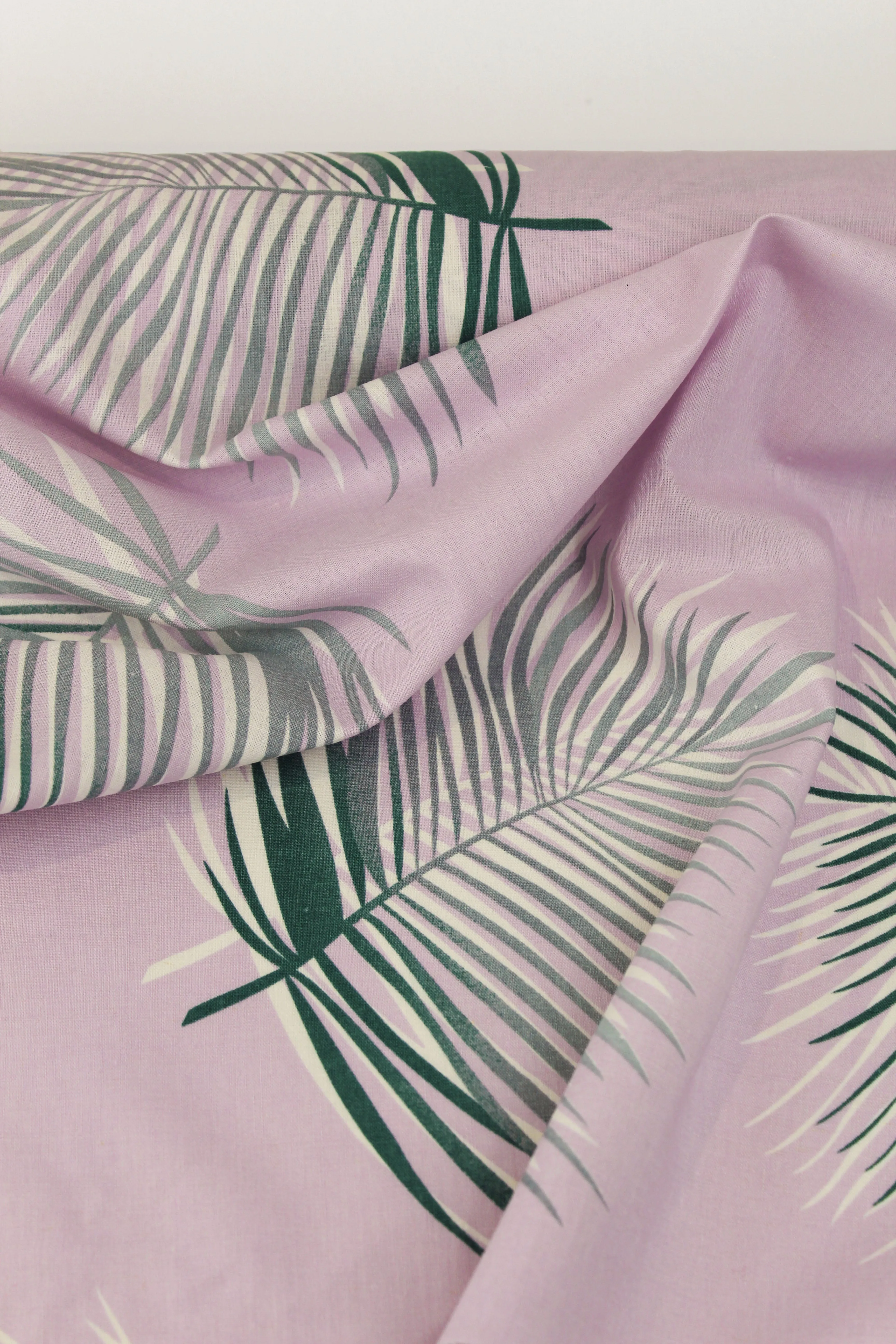 Wesley - Printed Linen | Lilac