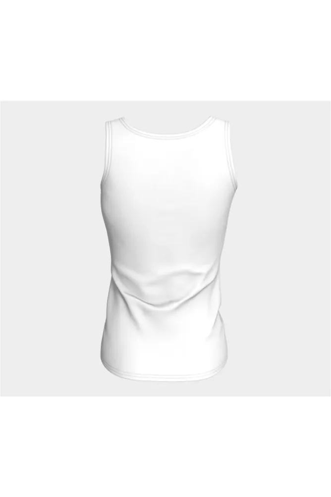 White Fitted Tank Top