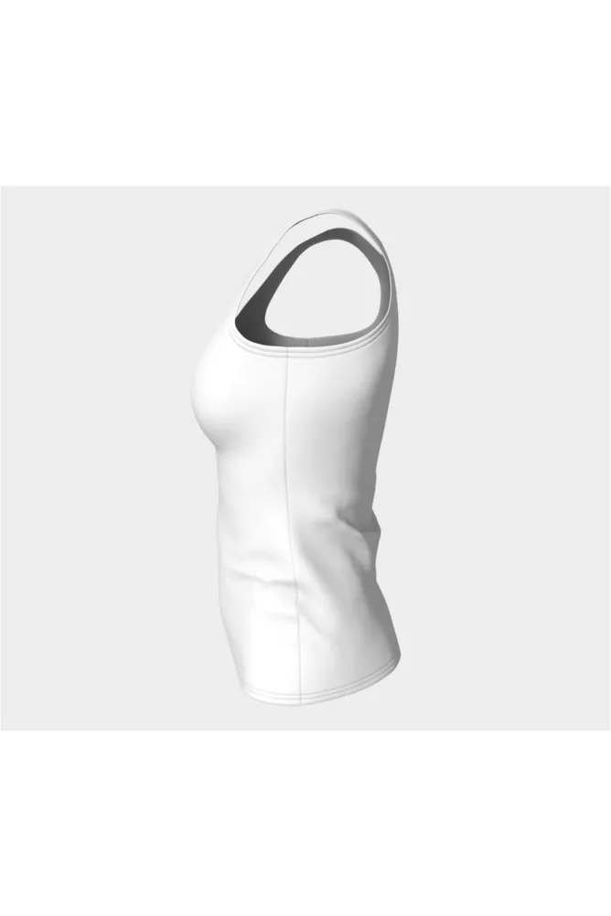 White Fitted Tank Top