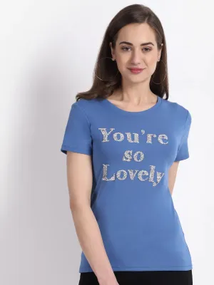 Women Graphic Printed T-Shirt