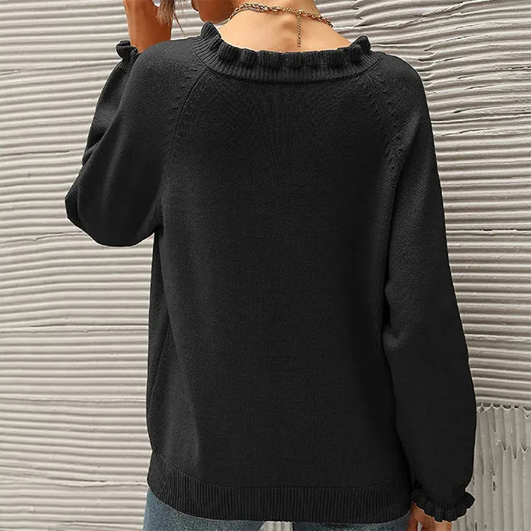 Women's Knit Pullover Sweater Tops