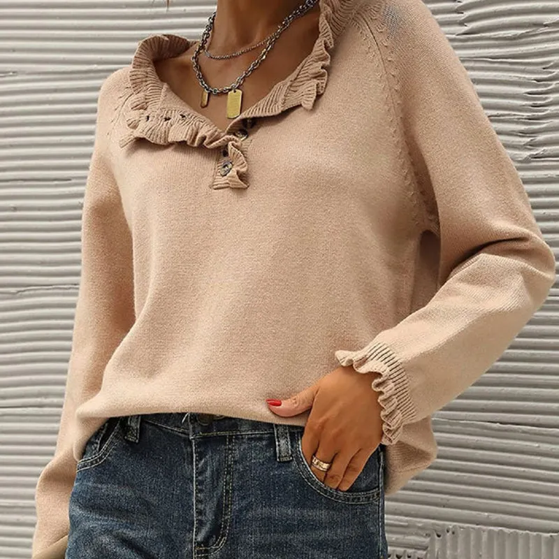 Women's Knit Pullover Sweater Tops