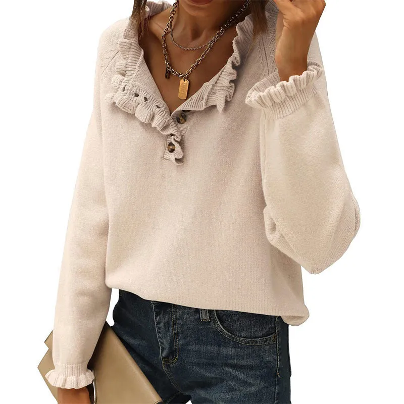 Women's Knit Pullover Sweater Tops