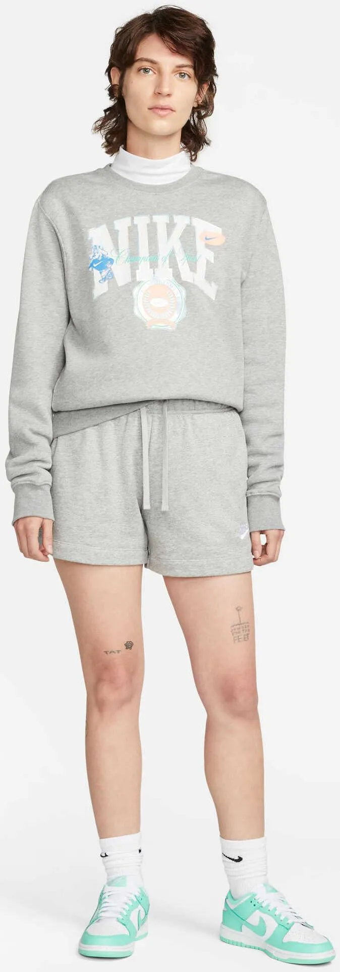 Women's Sportswear Club Fleece Mid-Rise Shorts