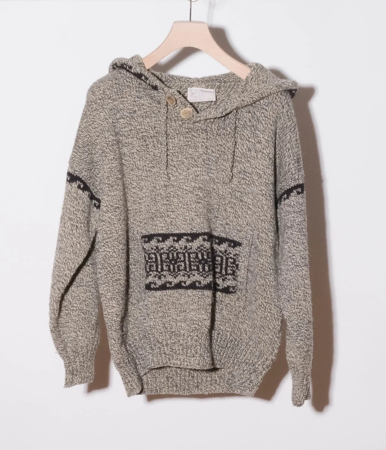 Woolen Wonders Knit Parka (Grey)