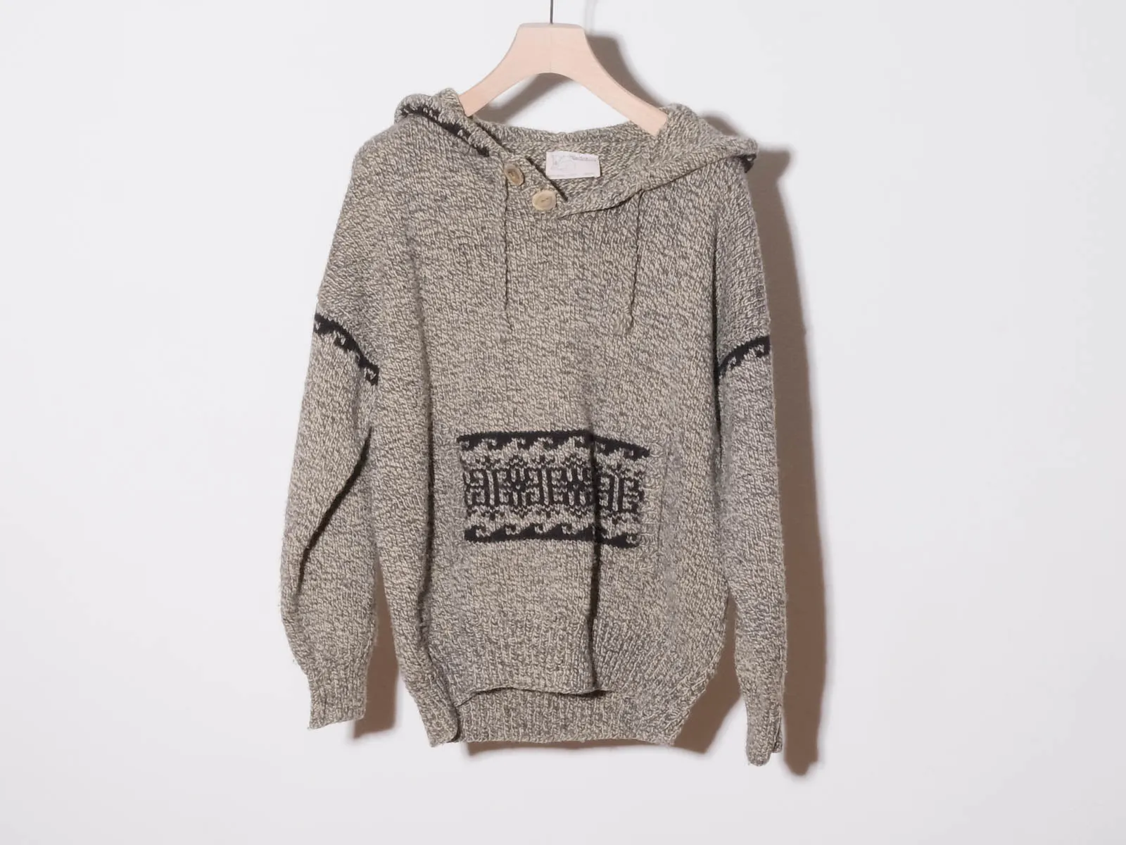 Woolen Wonders Knit Parka (Grey)