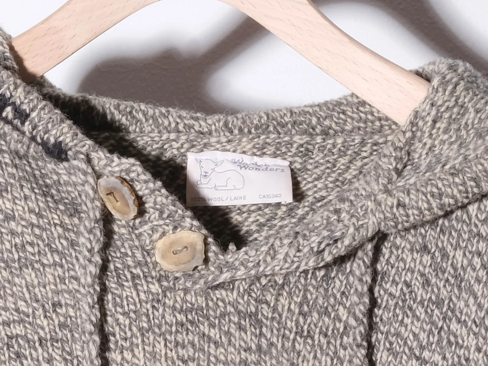 Woolen Wonders Knit Parka (Grey)