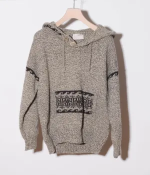 Woolen Wonders Knit Parka (Grey)