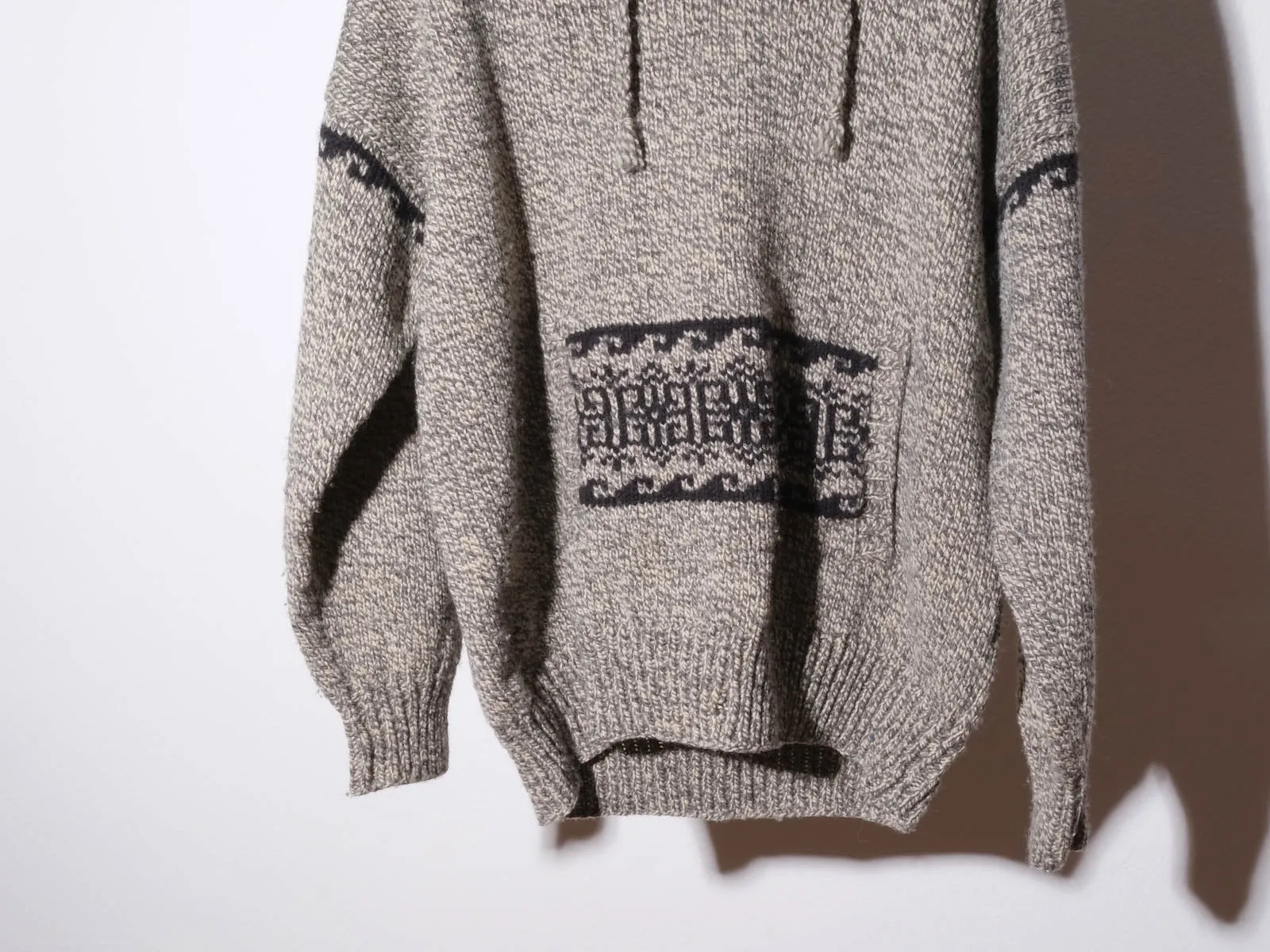 Woolen Wonders Knit Parka (Grey)
