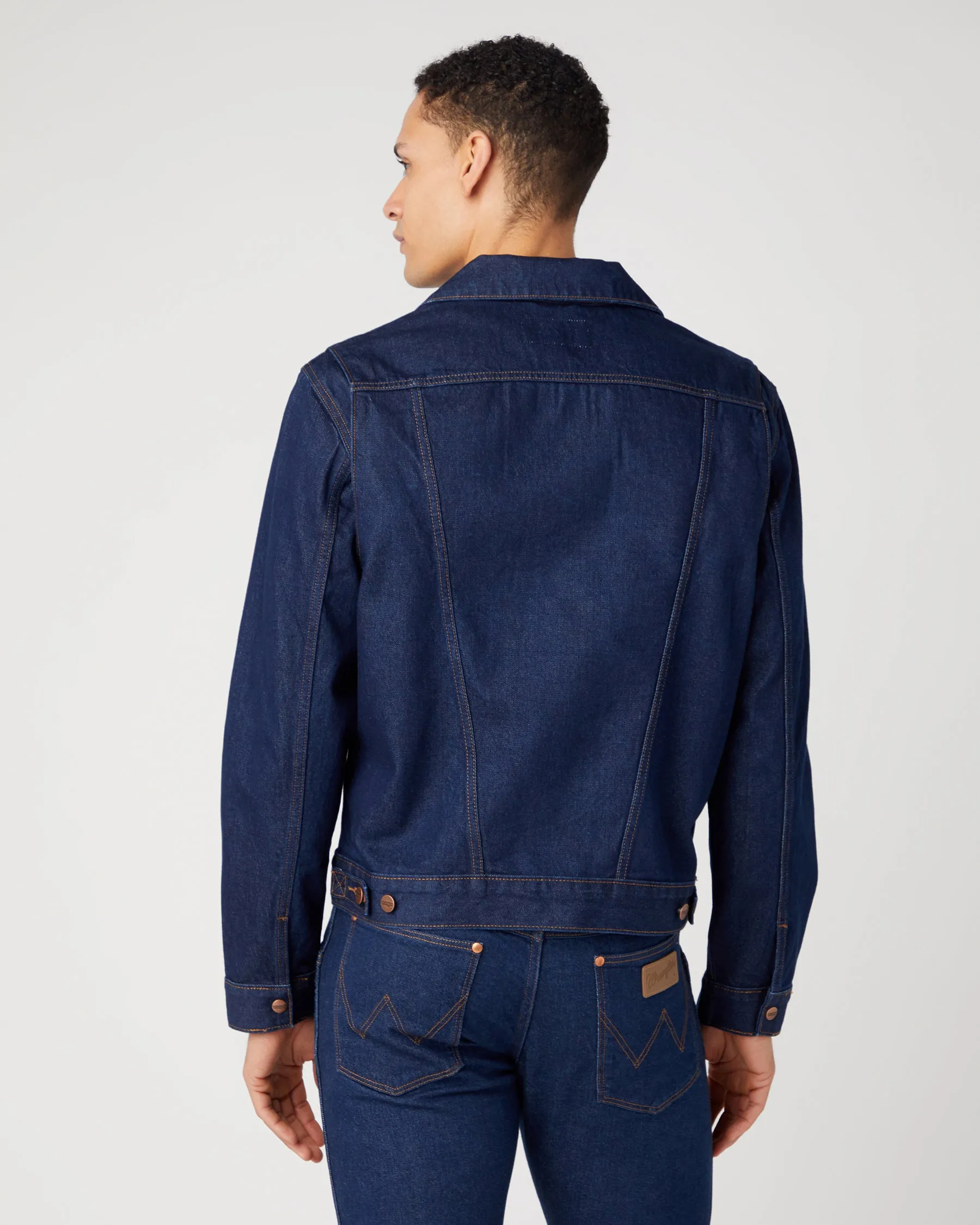 Wrangler Icons 124MJ Western Denim Jacket - Rinse