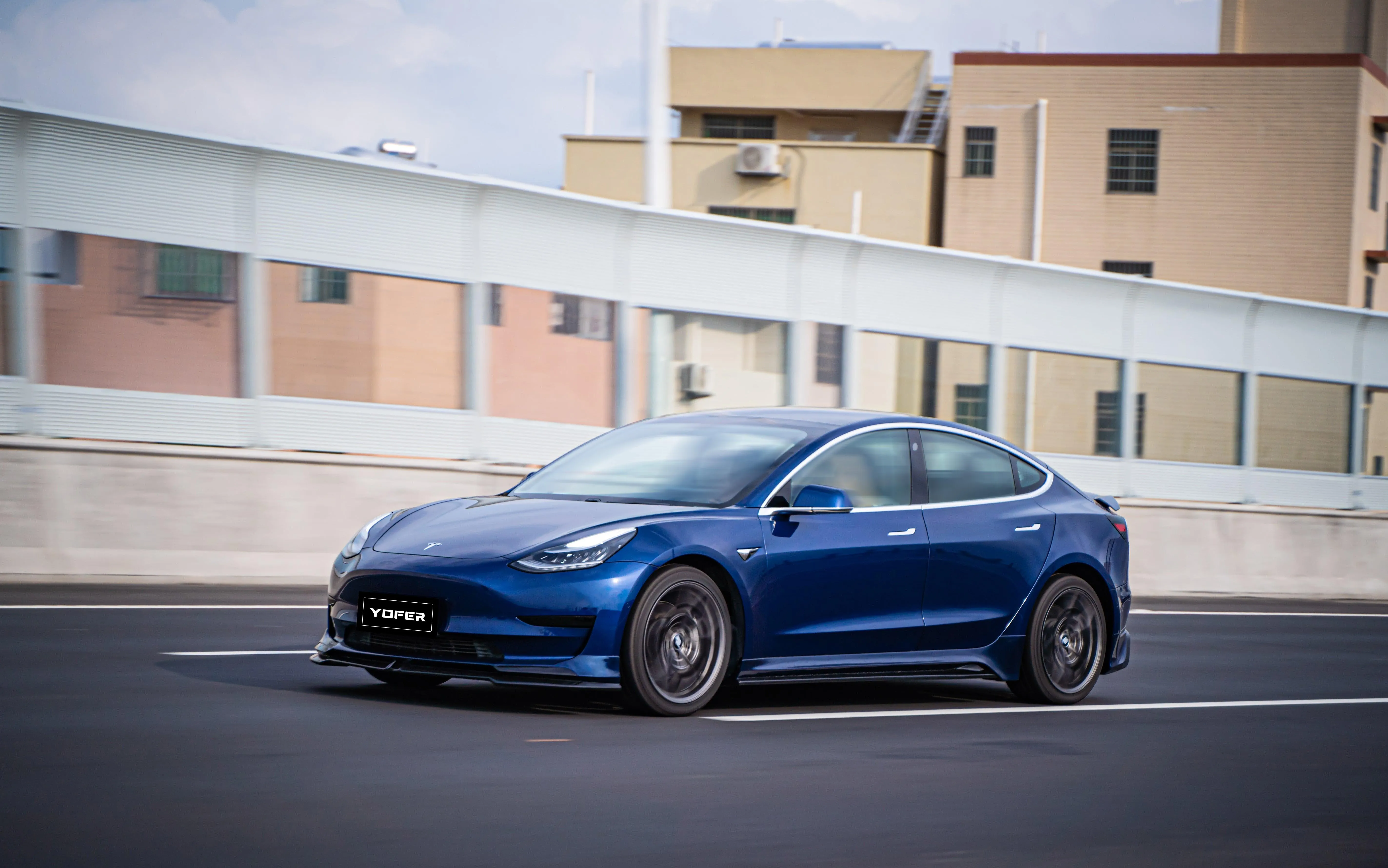 Yofer USA Side Skirts for Tesla Model 3 / Performance PP