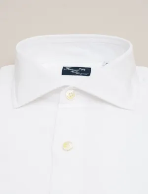 Zante Enzyme Cotton Linen Shirt White