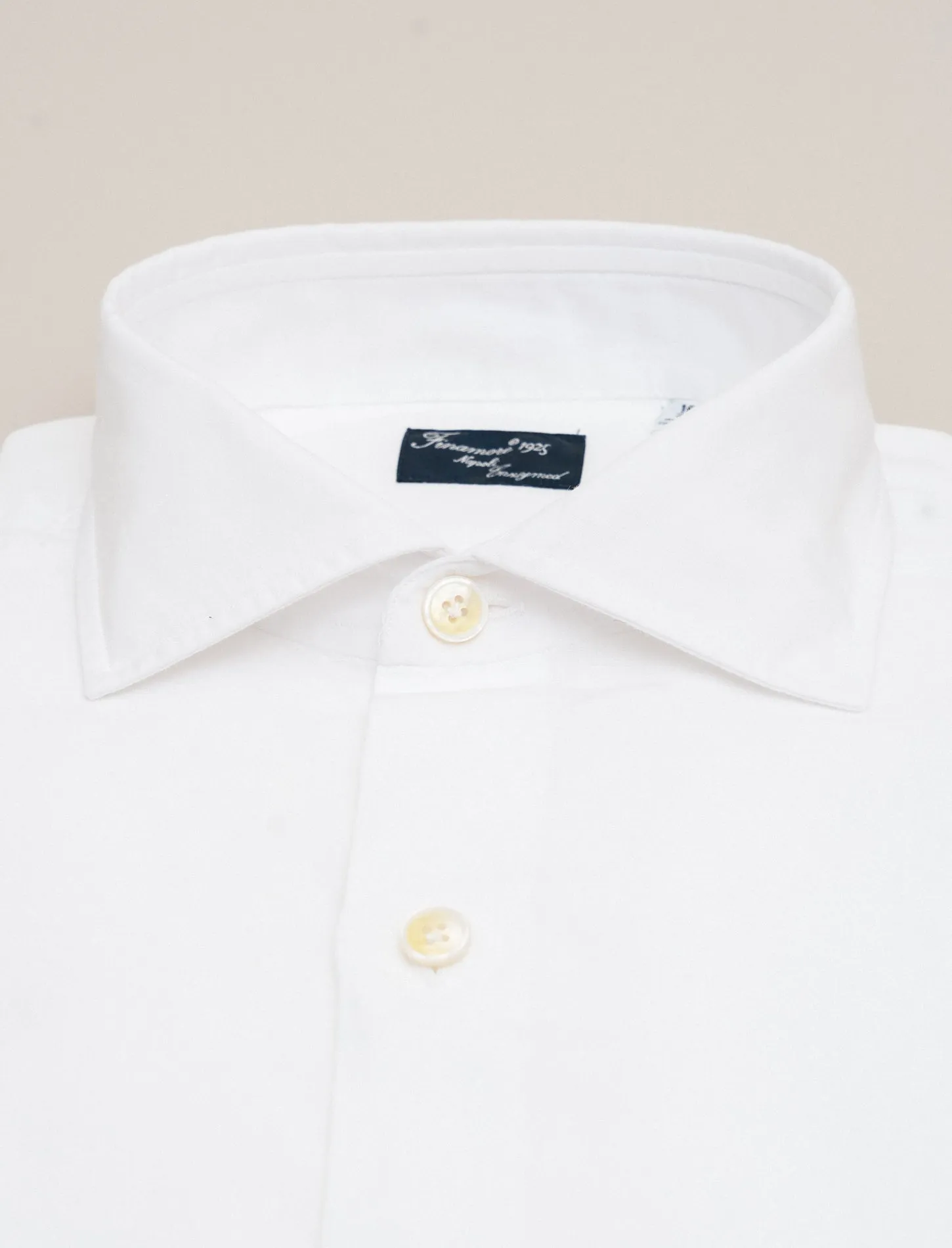 Zante Enzyme Cotton Linen Shirt White